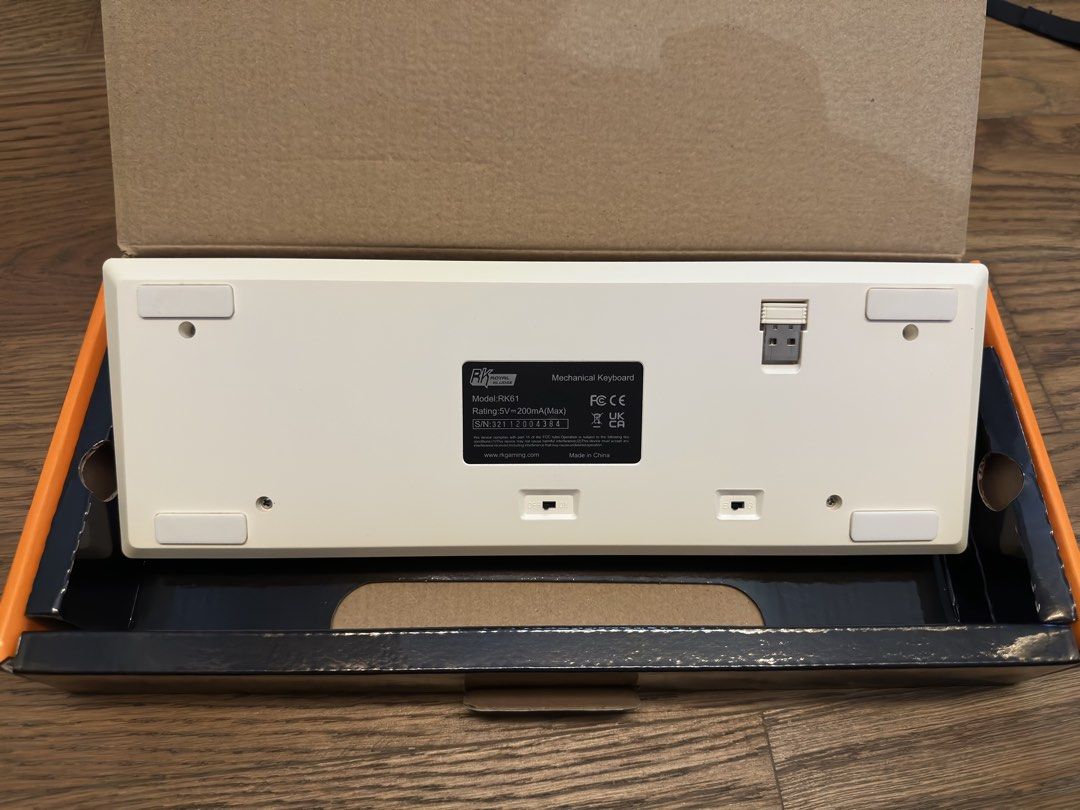 Royal Kludge RK61 Mechanical Keyboard - White450018817071523841