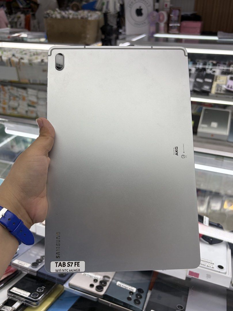 Samsung Tab S7 FE 64gb Wifi No issue (Category: Android) located in San Juan City. Submitted by javedsgadgetshop (Listing ID 1437172396, Image 1). Description: INSTALLMENT OPTIONS : SPAY LATER / GGIVES / CREDIT CARD! WE BUY AND SELL SO PWEDE MAGBINTA OR SWAP ! Quick Specs : 13,500 💵 Samsung Tab S7 FE •64gb •NTC Variant •Good batt health •Wifi Only •95% Smoothness •No hidden issue | No Repaired •100% Authentic | Not Refurbished •w/ OEM Charger & 