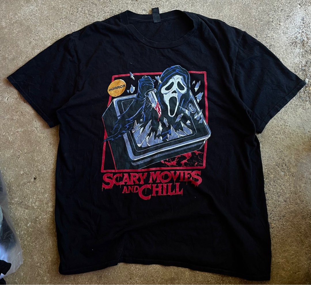 SCARY SHIRT ANVIL TAG (Category: Tshirts & Polo Shirts ) located in Cebu City. Submitted by pick2zeroo (Listing ID 1437127844, Image 1). Description: FIT LARGE DIMENSIONS: 21 x 28 EXCELLENT CONDITION UNLI VOUCH & VC PM📩.