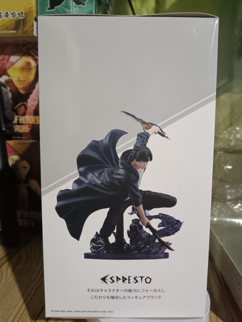 Solo Leveling sung jinwoo Espresto Figure (Category: Figurines & Statues) located in Bulacan. Submitted by osoeodjxjxjos (Listing ID 1437087705, Image 2). Description: From MISB to BIB condition with Brown box .