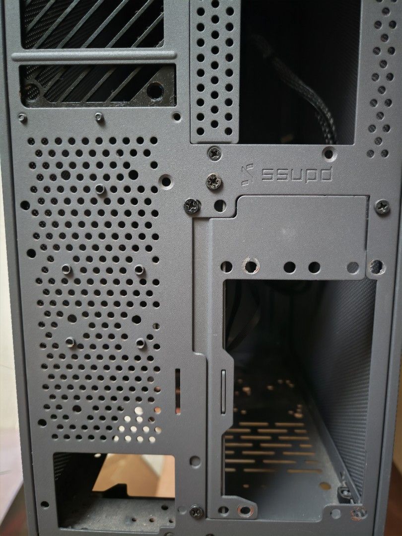 SSUPD Meshlicious Mini-ITX PC Case - Grey450262553005271040