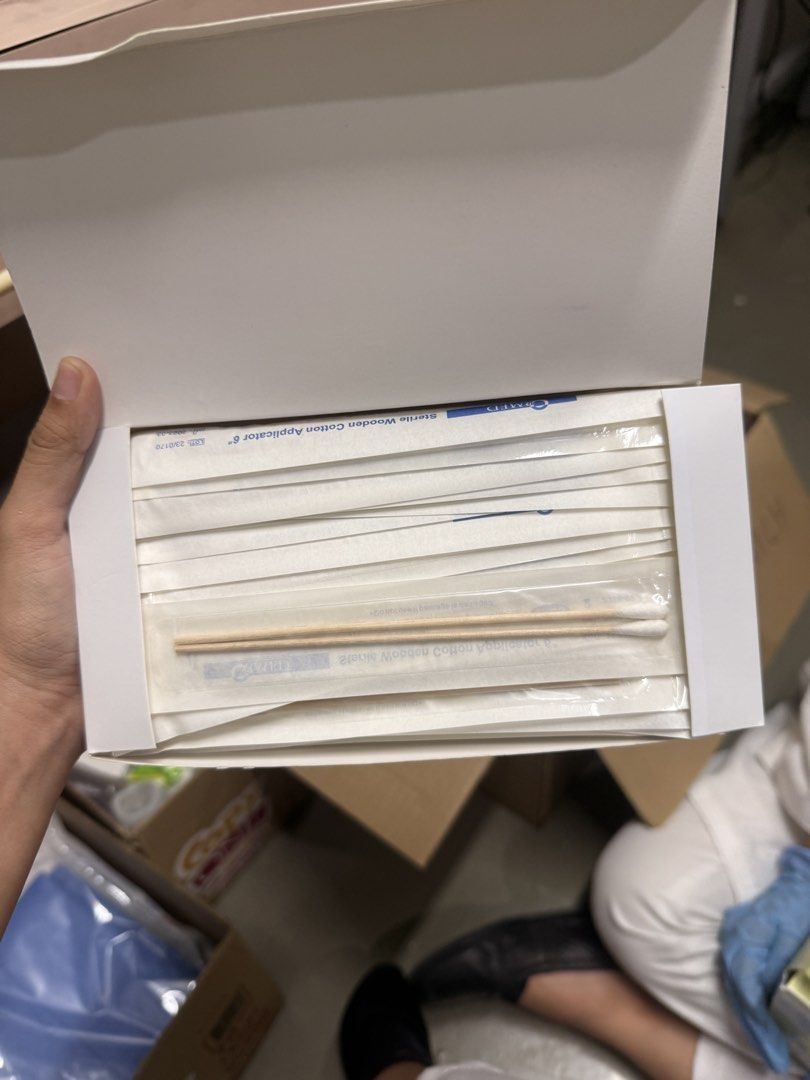 Sterile Wooden Cotton Applicator (Category: Medical Supplies & Tools) located in Cavite. Submitted by nnyyxx.m (Listing ID 1437048031, Image 2). Description: *these are left overs from our thesis *price may be negotiable if you will buy in bulk.