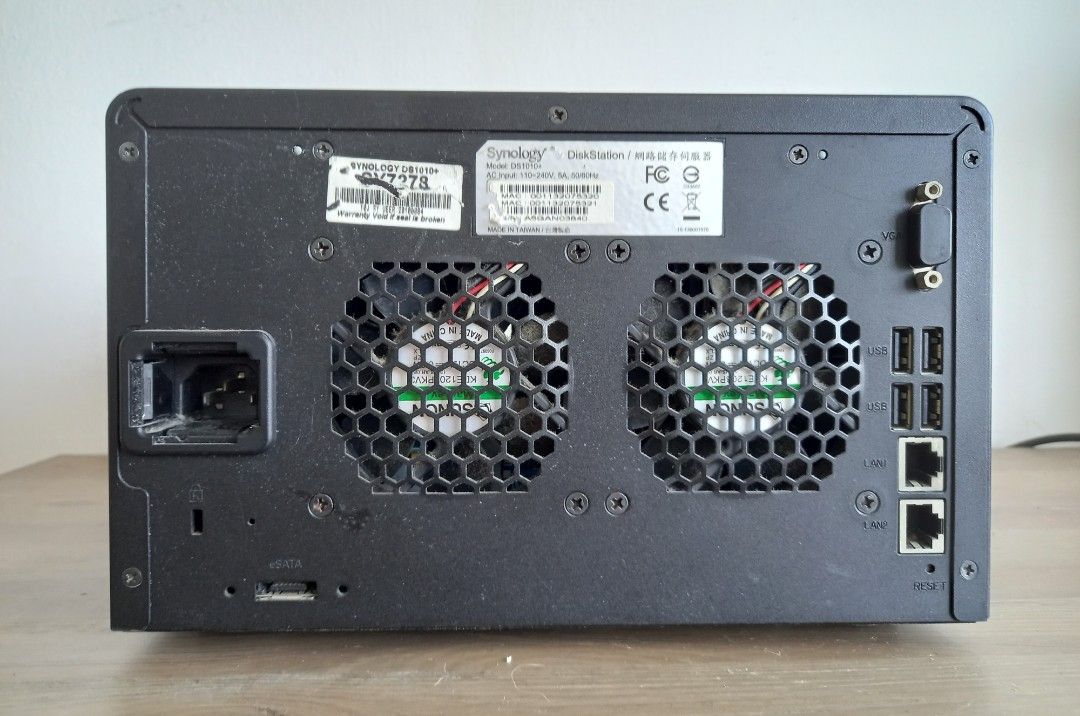 Synology DS1010+ 5-Bay NAS Server450129551447173121