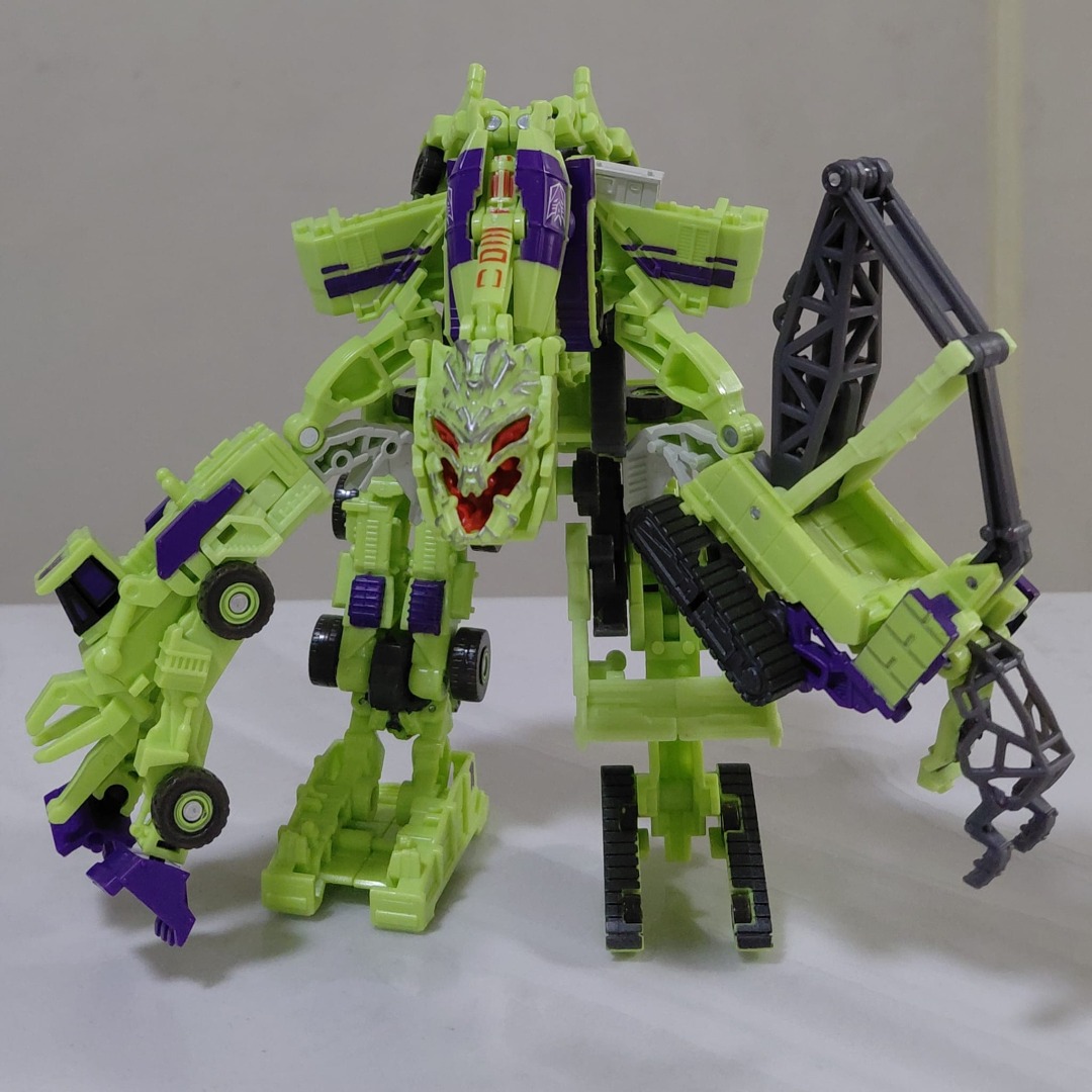 Takara Tomy Transformers ROTF EZ collection Devastator G1 colours (2010 ...