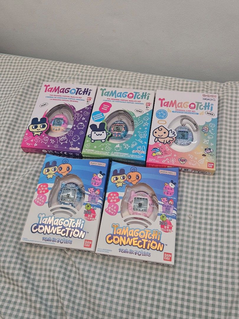 Tamagotchi gen 1, gen 2, gen 3 (Category: Interactive Toys) located in Muntinlupa City. Submitted by a.mnl (Listing ID 1437045586, Image 1). Description: 1650 each! available: - v1 - v2 - v3.