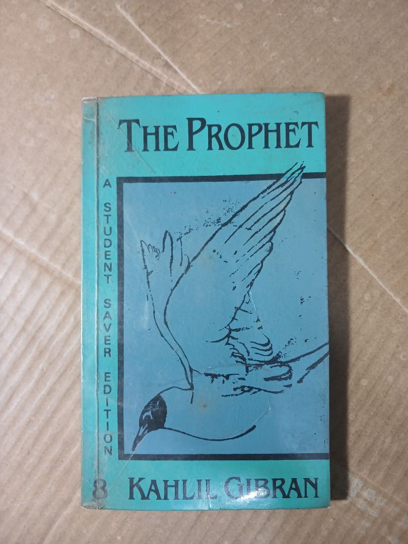 The Prophet by Khalil Gibran (Category: Storybooks) located in Malabon City. Submitted by psymajor (Listing ID 1437152337, Image 1). Description: Book in good condition. Some yellowing present due to humidity. Bought secondhand and already had markings / stains. Check out my other listings for books that might be of your interest. Send me a direct message for inquiries / reservations / orders! Payment: via Gcash, Paymaya, online bank transfer (BP