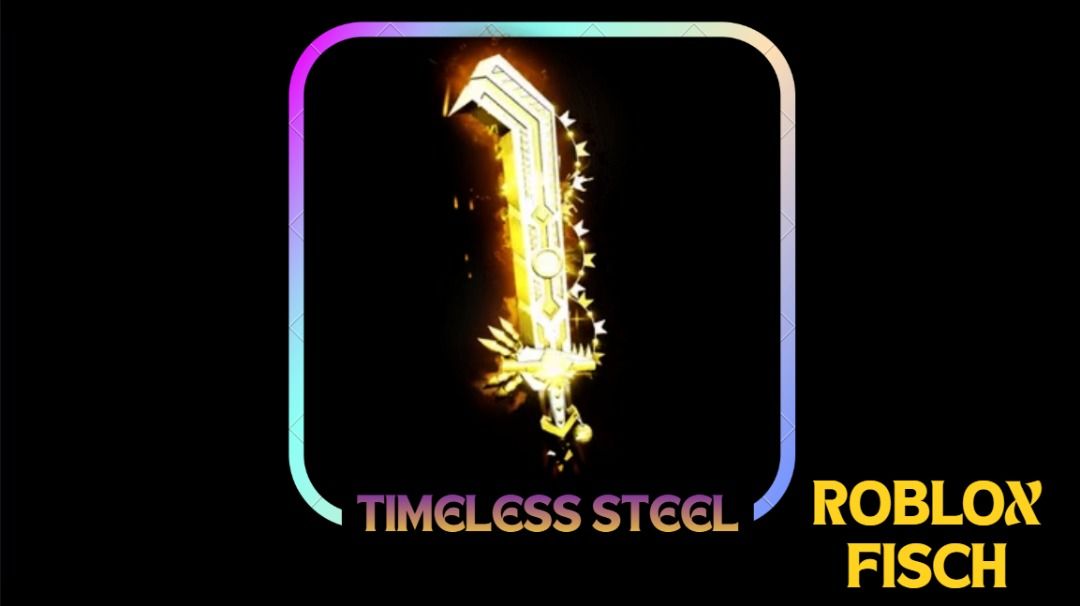 Timeless Steel | Roblox Fisch (Category: Others) located in Marikina City. Submitted by vividly3 (Listing ID 1437185316, Image 1). Description: Roblox Fisch - Timeless Steel (Blade of Glorp Rod Skin): 250php Timeless Steel is a Limited rod skin in Fisch, that could be purchased from the shop for The icon for (Robux 1499) payment method: gcash only Process of payment: Level 15 required in order to received fish after payment I will join your serve