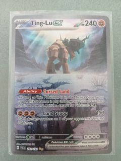 Pokemon Card - Gold Rare - Ting lu ex, Hobbies & Toys, Toys & Games on  Carousell