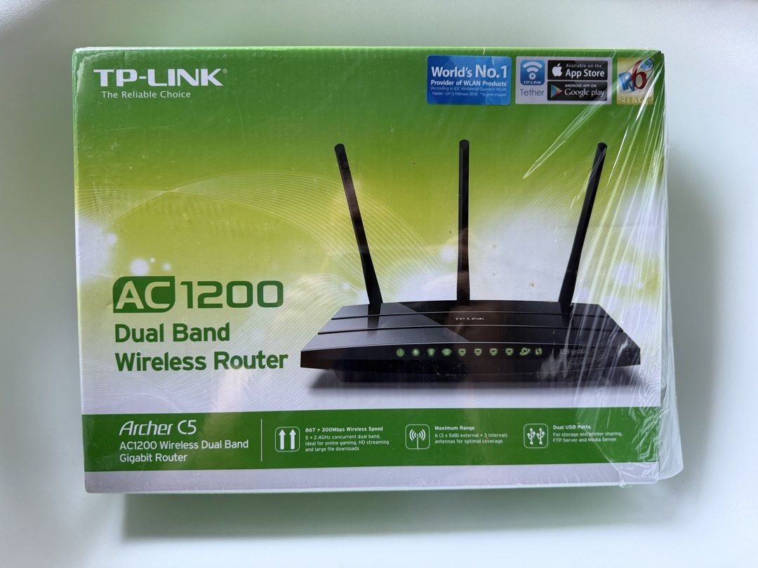 TP-Link Archer C5 AC1200 Dual Band Wireless Router