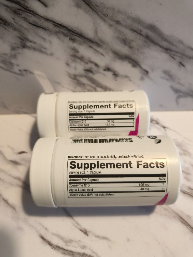 USANA Coquinone 100 & 30 Supplement (Category: Vitamins & Supplements) located in Singapore. Submitted by nat2nat (Listing ID 1437101609, Image 2). Description: - USANA Coquinone - Supports cellular energy - Expiry Dates: - Coquinone 100: 08/26 ($110->$80) - Coquinone 30: 08/26 ($80->$50) newer expiry dates also available.