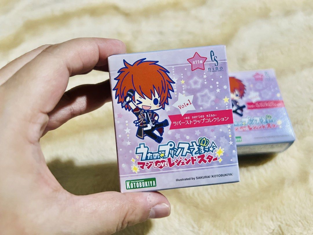 Uta no Prince-sama Rubber Strap Collection (per pc/take all) (Category: J-Wave Merchandise) located in Taguig. Submitted by lae.onlineshop (Listing ID 1437026569, Image 3). Description: Uta no Prince-sama Rubber Strap Collection *Maji LOVE Legend Star vol.1 *Brand new in Individual boxes. Opened just to check content/design *THE COLOR MAY SLIGHTLY DIFFER FROM ACTUAL DUE TO LIGHTING AND/OR SCREEN RESOLUTION. *Ruler used as size reference is 12cm. 