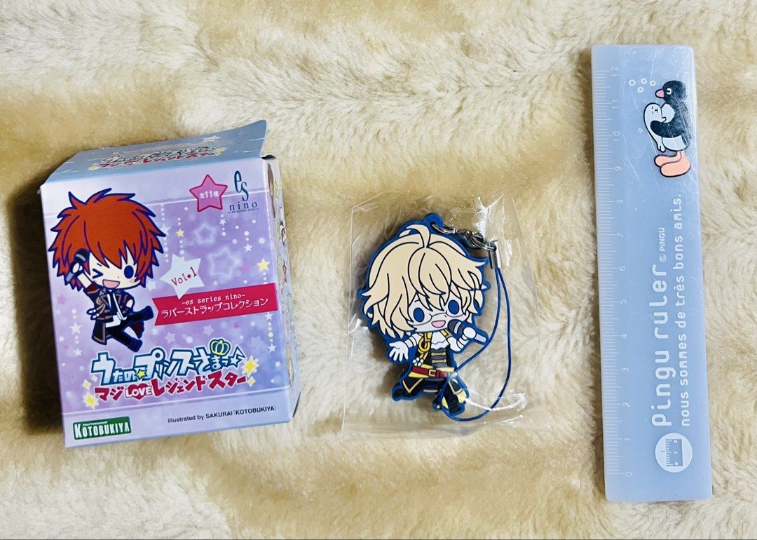 Uta no Prince-sama Rubber Strap Collection (per pc/take all) (Category: J-Wave Merchandise) located in Taguig. Submitted by lae.onlineshop (Listing ID 1437026569, Image 2). Description: Uta no Prince-sama Rubber Strap Collection *Maji LOVE Legend Star vol.1 *Brand new in Individual boxes. Opened just to check content/design *THE COLOR MAY SLIGHTLY DIFFER FROM ACTUAL DUE TO LIGHTING AND/OR SCREEN RESOLUTION. *Ruler used as size reference is 12cm. 
