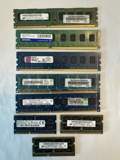 Various RAM Modules457085896025057280