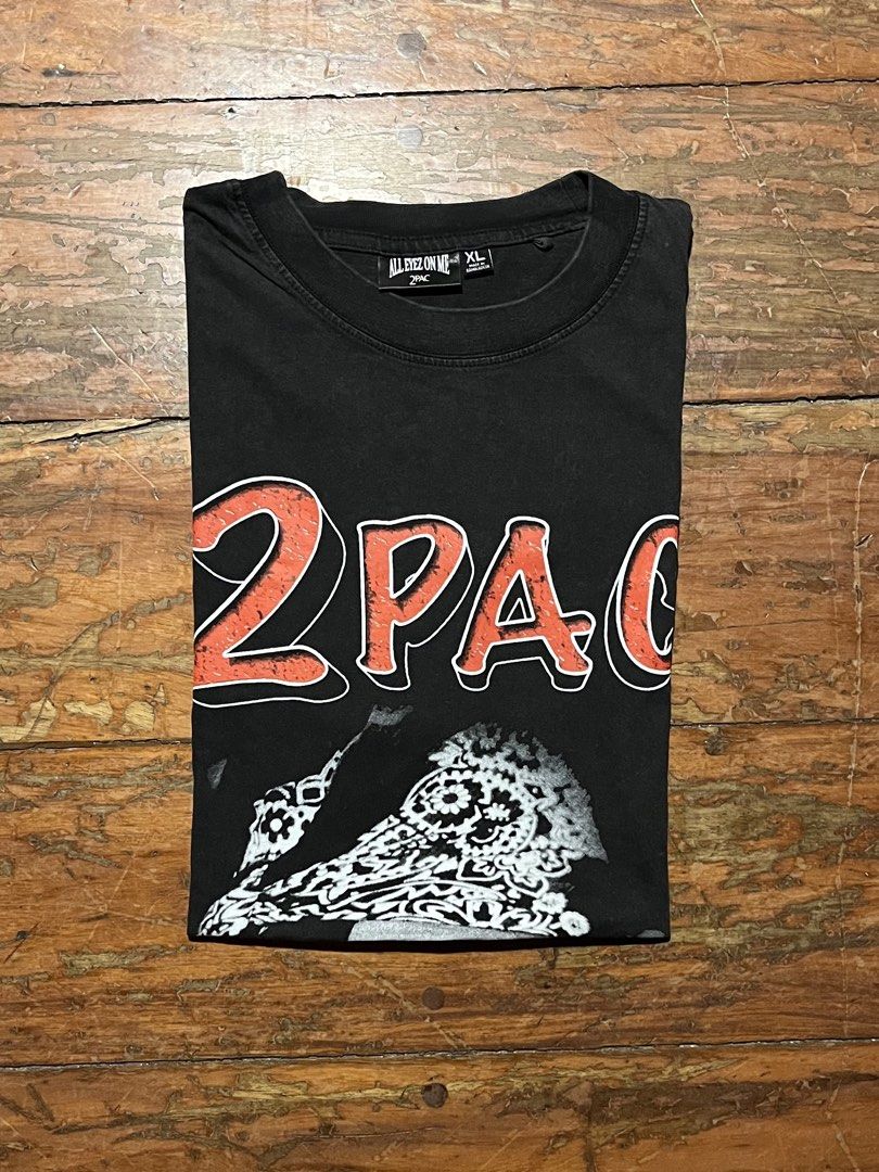 Vintage Style Tupac 2Pac Rap Shirt Tee (Category: Tshirts & Polo Shirts ) located in Muntinlupa City. Submitted by ThriftTrap (Listing ID 1437187218, Image 3). Description: Solid 2 Pac Tee 🔥 XL - 24x31.