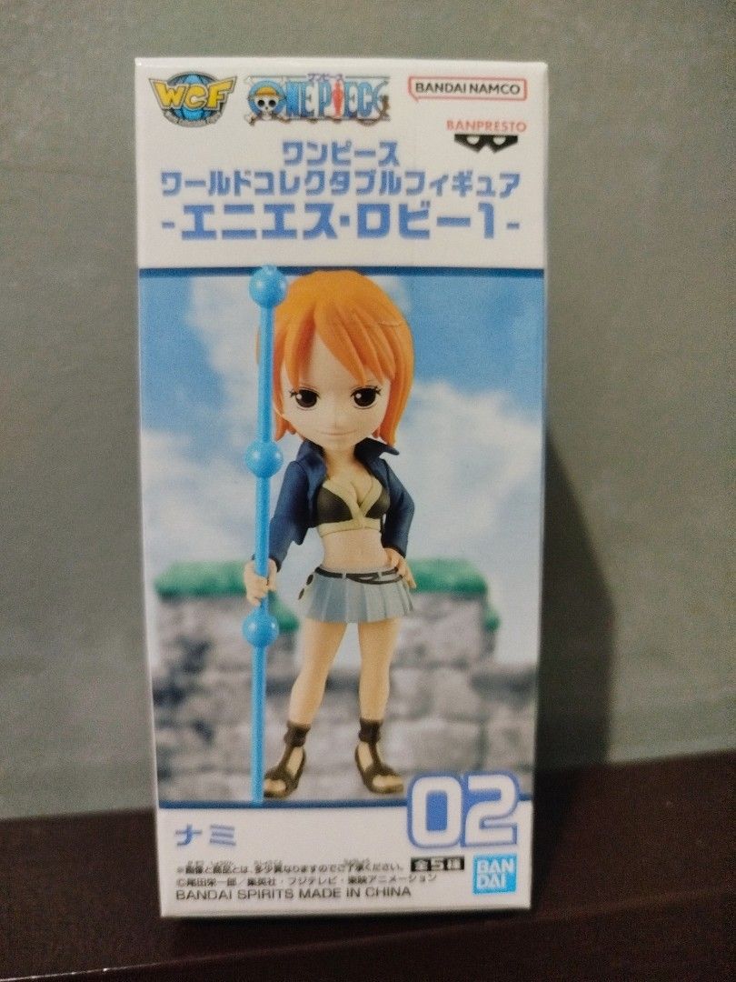 WCF One Piece Enies Lobby: Nami (Category: Figurines & Statues) located in Angeles City. Submitted by jr_tsundoku (Listing ID 1437172868, Image 1). Description: One Piece World Collectable Figure (WCF) - Nami (Enies Lobby) MIB MOP/MOD: Gcash, Maribank/ J&T, LBC.