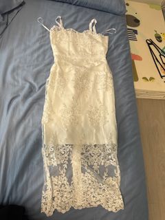 1,000+ Lace white dress For Sale | Dresses | Carousell Singapore