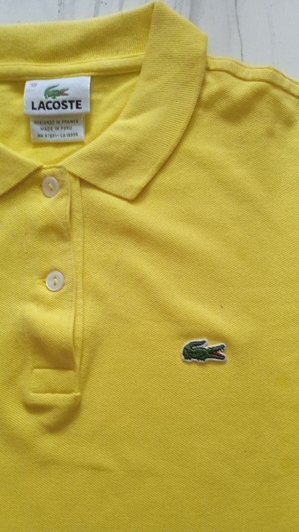 women Lacoste polo (Category: Shirts) located in Manila. Submitted by tantan1- (Listing ID 1437172060, Image 2). Description: .