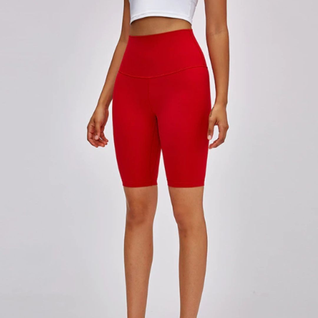 WORKOUT SHORTS (Category: Shorts) located in Paranaque City. Submitted by sofiaflrs (Listing ID 1437166905, Image 1). Description: — Size: S — Brand: Air Active (Orange App) — Color: Red — Condition: Used (3X) — Original Price: ₱590 — RFS: Decluttering Notes: 1. All are in good condition, unless stated otherwise. 2. I can send more pictures via personal message. For clothing pieces, I can send "when-worn" pictures if I have. 3. Shipping can be do