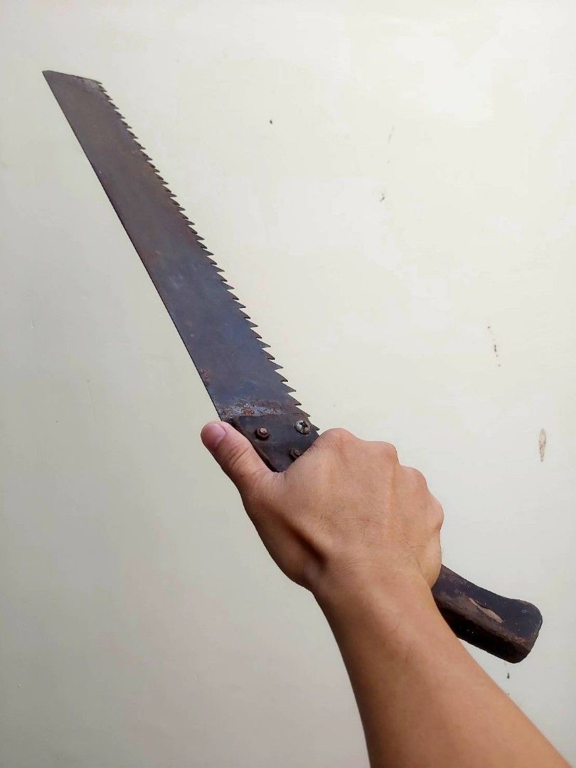 VINTAGE HANDSAW (Category: Construction Tools & Equipment) located in Bulacan. Submitted by nansantiago (Listing ID 1437320972, Image 3). Description: VINTAGE HANDSAW 🏷️ ₱170‼️ 📍 Location: Plaridel, Bulacan 💸 Mode of Payments: Gcash / BPI 📦 Pick-up / Ship 🚚 Couriers : Flash Express / SPX / Lalamove.