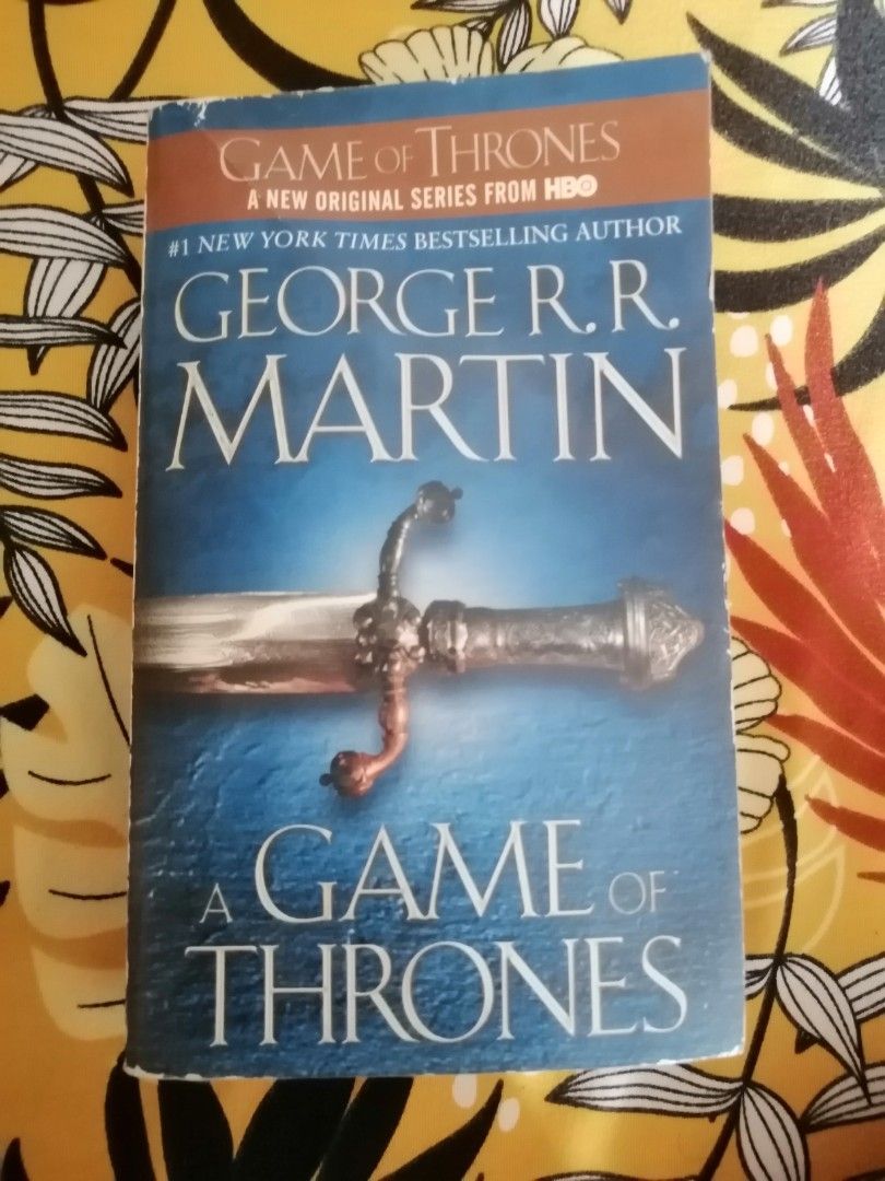 A Game of Thrones (Category: Storybooks) located in Makati City. Submitted by booksbymarvin (Listing ID 1437211528, Image 1). Description: For sale Paperback. In good condition MOD, MOP: LBC GRAB, GCASH, BPI.