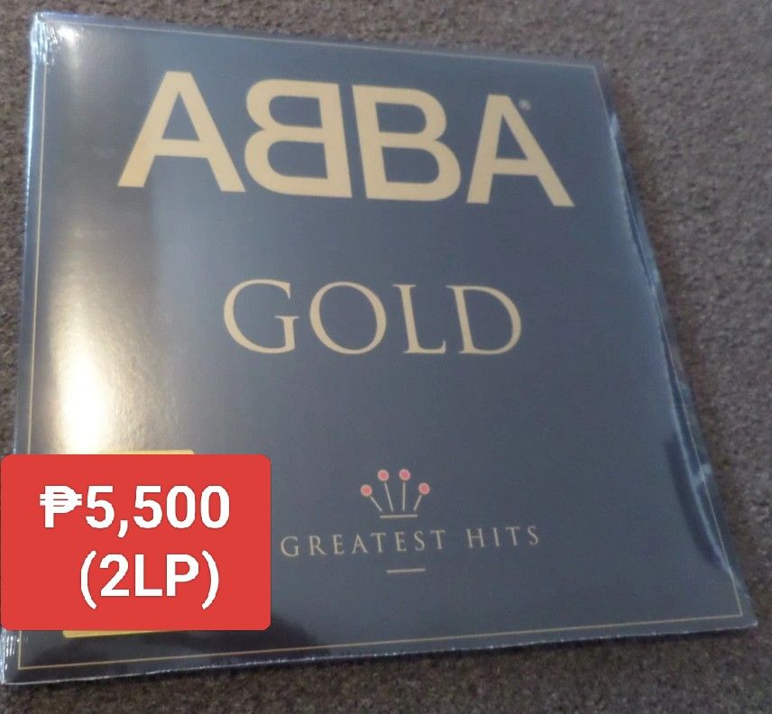 ABBA GOLD - GREATEST HITS VINYL (Category: Vinyls) located in Manila. Submitted by jhenaloymerchandise (Listing ID 1437287427, Image 1). Description: ABBA GOLD - GREATEST HITS VINYL 2LP = ₱5,500 brand New sealed this item will (pre-order after payment confirmation in 8 days a week and deliver to provided address.