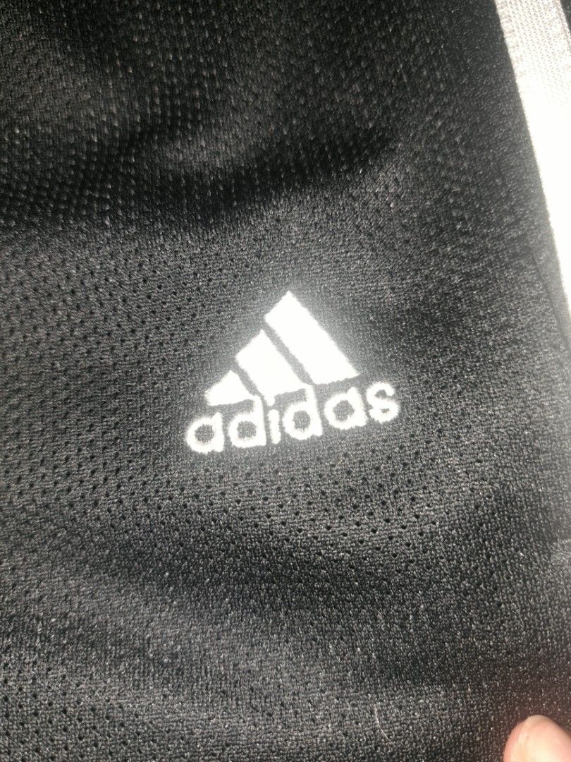 Adidas 3 stripes ankle length track pants (Category: Joggers) located in Quezon City. Submitted by madshoppe (Listing ID 1437344975, Image 3). Description: W13xL31 Ankle length authentic good condi.