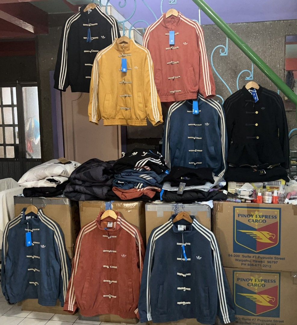Adidas chinese new year jacket (Category: Coats, Jackets and Outerwear) located in Taguig. Submitted by patrickbas46594 (Listing ID 1437284801, Image 3). Description: 𝐁𝐑𝐀𝐍𝐃𝐍𝐄𝐖 𝐖𝐈𝐓𝐇 𝐇𝐀𝐍𝐆𝐓𝐀𝐆 ‼️ Limited sizes available onhand 📌 PRE ORDER AVAILABLE FOR UNAVAILABLE SIZES/COLOR | XS - 2XL | ✔️ Sizes onhand: S | M | L | XL TAGUIG LOWER BICUTAN 📍 DM ME FOR MORE DETAILS 📩.