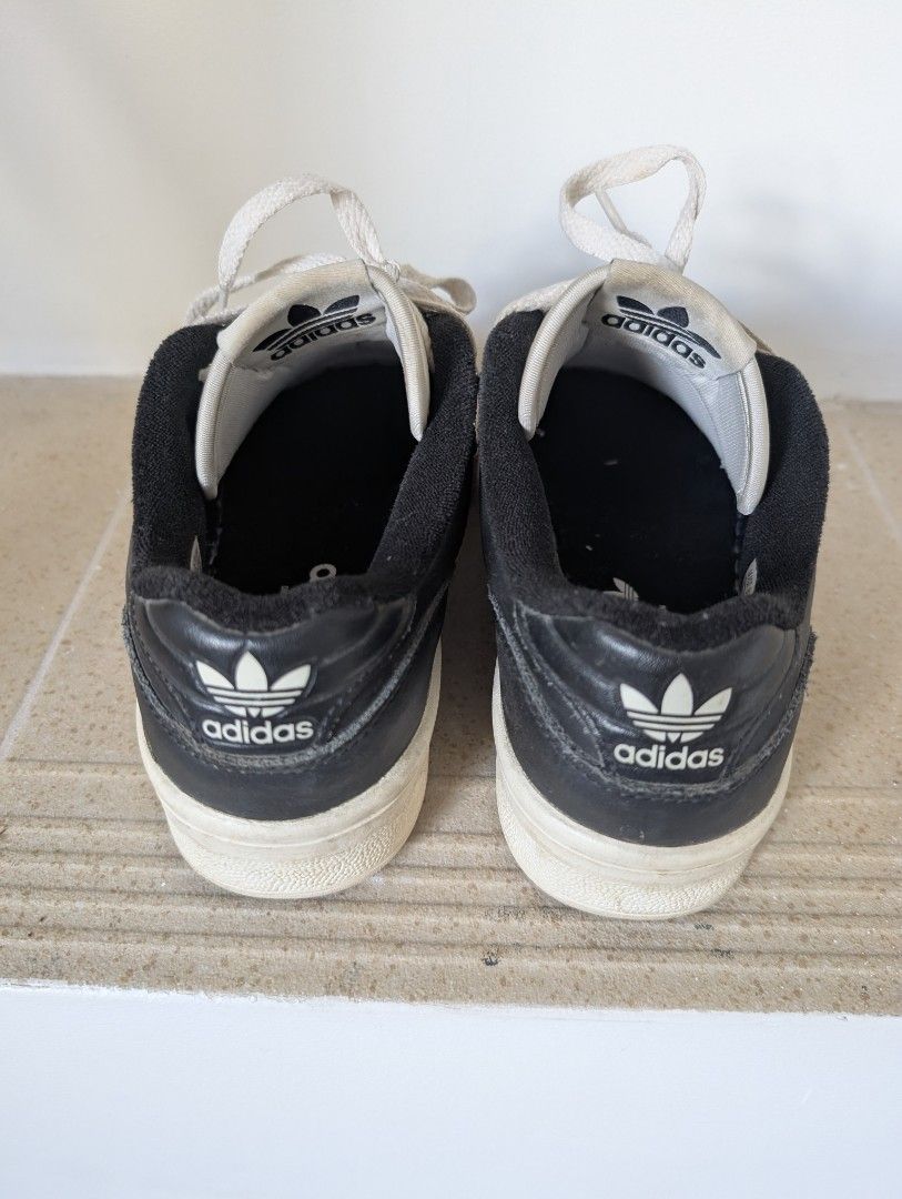 Adidas Rivalry Low (Category: Sneakers) located in Santa Rosa. Submitted by vansting (Listing ID 1437217137, Image 3). Description: - Adidas black and white sneakers - Features Adidas logo and three stripes - Made in Vietnam - Size: US 5, UK 4.5, FR 37, JP 230, CHN 230 - White laces and white sole slightly negotiable.