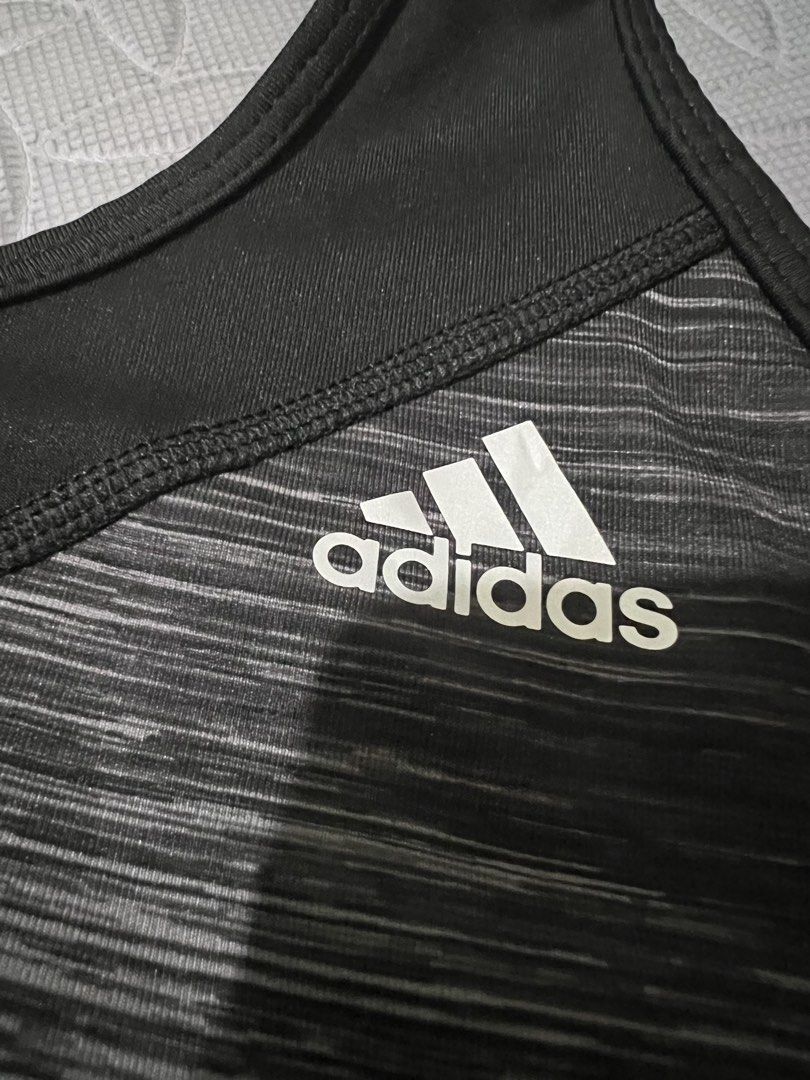 ADIDAS SPORTS BRA (Category: Activewear) located in Malabon City. Submitted by cecepicks (Listing ID 1437242824, Image 1). Description: Barely used Cut tags (sensitive skin) No issue Non padded.