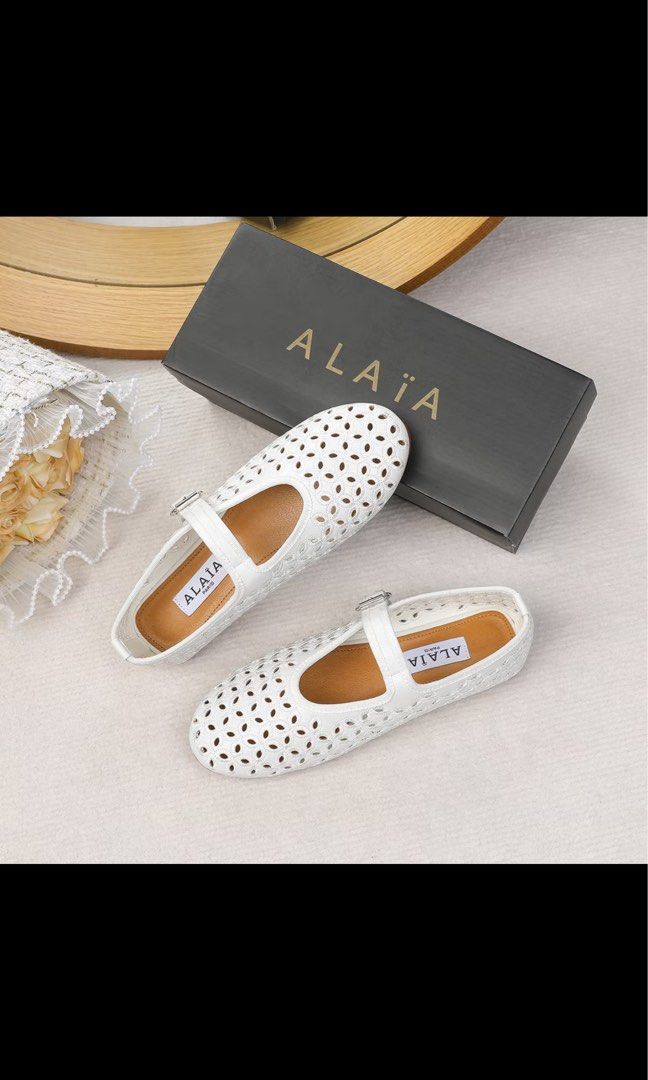 Alaia Ballet Flats (Category: Flats & Sandals) located in Manila. Submitted by chellerocker05 (Listing ID 1437248288, Image 3). Description: All alaia plain range 1.5k-2k With rhinestone 2.5k 2 days to delivery manila and provincial 36-40.