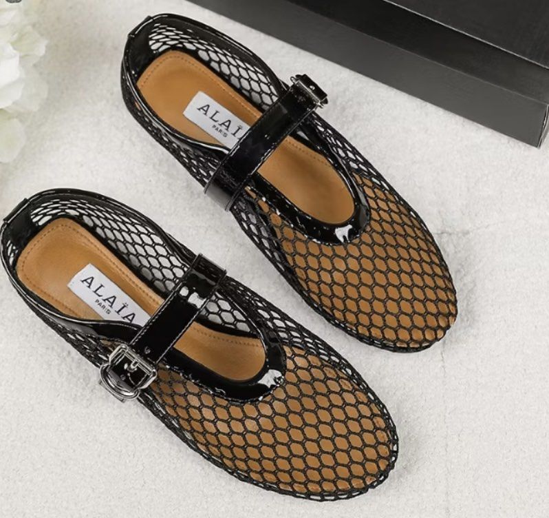 Alaia Ballet Flats (Category: Flats & Sandals) located in Manila. Submitted by chellerocker05 (Listing ID 1437248288, Image 2). Description: All alaia plain range 1.5k-2k With rhinestone 2.5k 2 days to delivery manila and provincial 36-40.