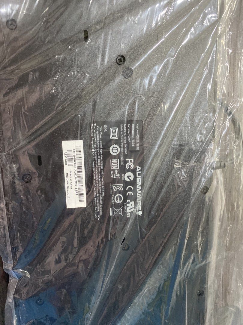Alienware Keyboard - Brand New451051901945139202