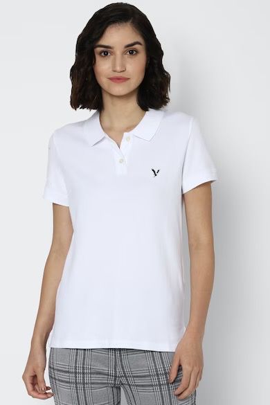 American Eagle White Polo Shirt XS (Category: Shirts) located in Caloocan City. Submitted by kaylashop1 (Listing ID 1437384893, Image 1). Description: - American Eagle white polo shirt - Size: XS - Classic collar - Short sleeves - American Eagle logo on chest - BRAND NEW WITH TAGS!.