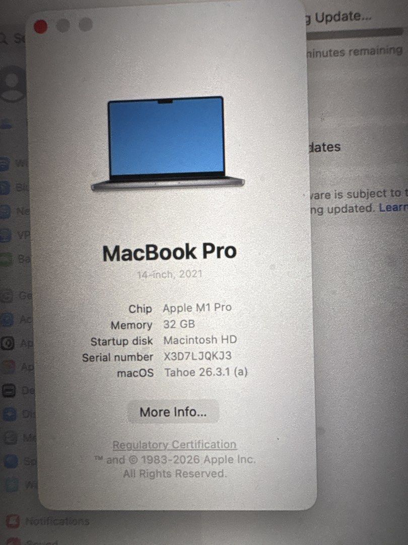 Apple MacBook Pro 14-inch (2021)451551214416046082