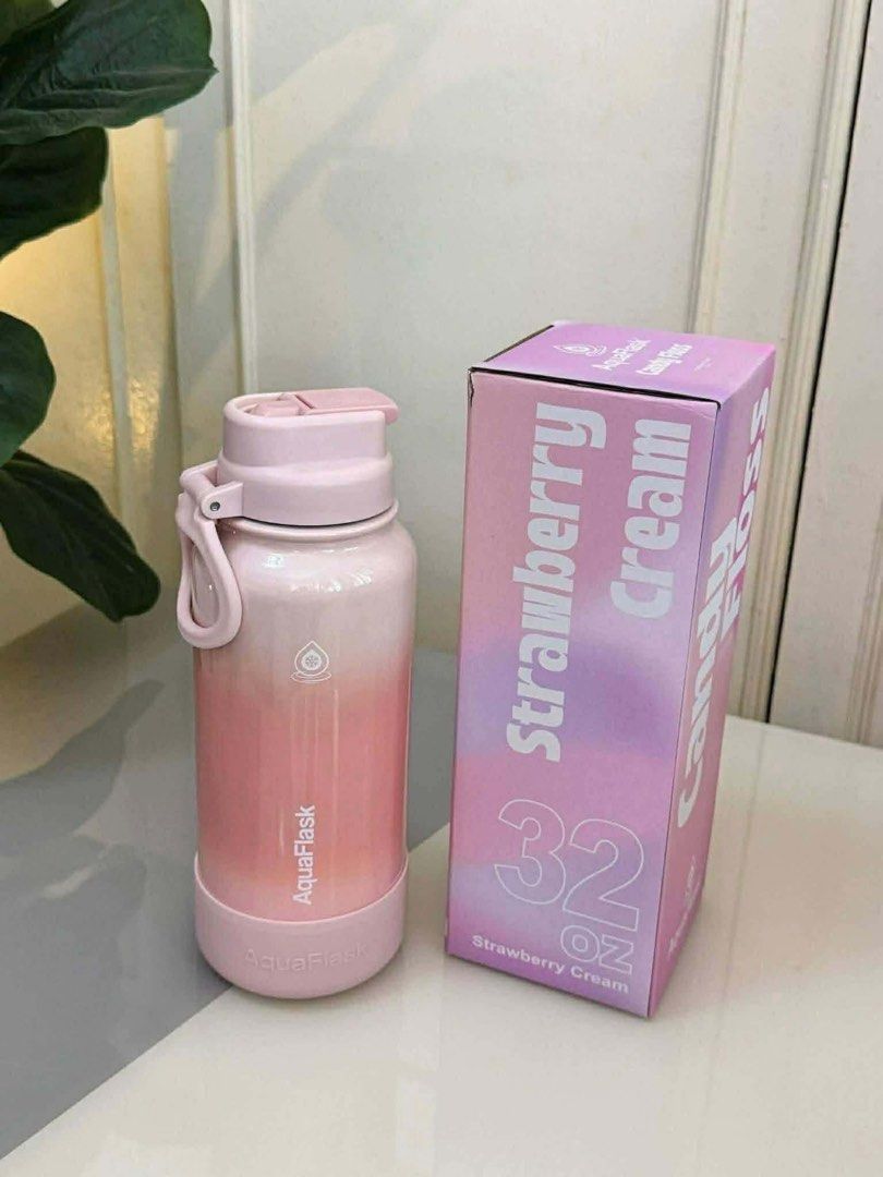 AQUAFLASK Candy Floss Collection (Category: Water Bottles & Tumblers) located in San Pedro. Submitted by bethc.729 (Listing ID 1437320547, Image 2). Description: 𝐀𝐐𝐔𝐀𝐅𝐋𝐀𝐒𝐊 𝐂𝐀𝐍𝐃𝐘 𝐅𝐋𝐎𝐒𝐒🥤❤️ 🫧MPO! WITH BOOT! ₱610 retail —PASABUY PRICE (1.5k mall price) 🥤size: 32oz 🖇️12hours hot 🖇️24 hours cold 🖇️scannable barcode 8 colors available.