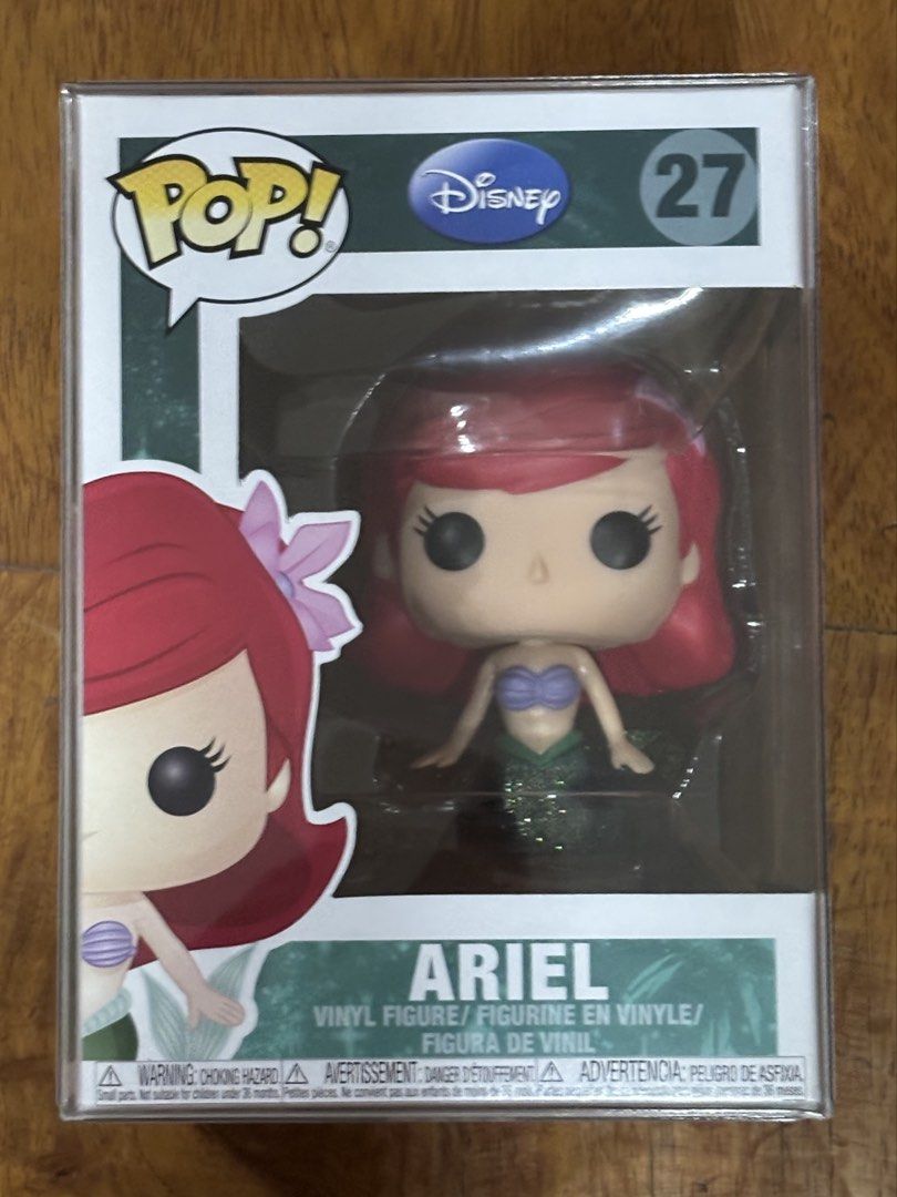 Ariel 27 Funko Pop w/ Protector (Category: Designer & Blind Box Toys) located in Quezon City. Submitted by mixnmatchmnl (Listing ID 1437276071, Image 1). Description: Mint condition.