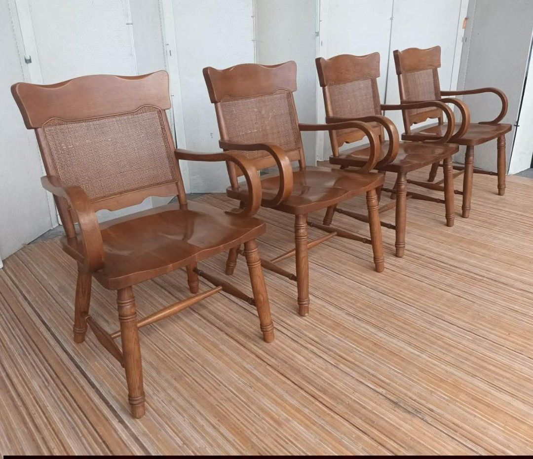 Armchair (Category: Chairs) located in Meycauayan. Submitted by marygracecasimiro (Listing ID 1437257618, Image 3). Description: Kashiwa Armchairs Solid Wood Price: 10,500 for 4 L20 x W21.5 x H16.5/32 Minimal issue sa rattan💜💜 #QuezonCity #Pampanga #Bulacan #Pangasinan #Isabela #Cavite #Baguio #highlights #JAPANSURPLUS #everyone #japansurplus #followers #japansurplusph #japansurplusmalolos #followfollow #fbreels #followersreels.
