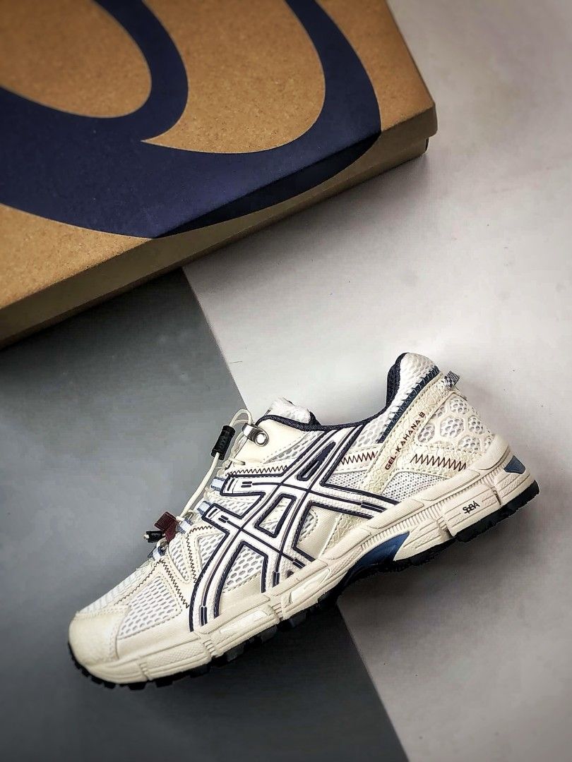 Asics Gel-Kahana 8 beige sneakers (Category: Sneakers) located in Singapore. Submitted by ootd.you (Listing ID 1437255068, Image 2). Description: 👞 Size 36-45 available 🎊20% off For second ✈️ Free shipping 👀 Pre order Delivery 7 working days 👉 Original product come from Original Factory 👉 No meet up 👉 No self collection 👉 Other style and size Pm for details.