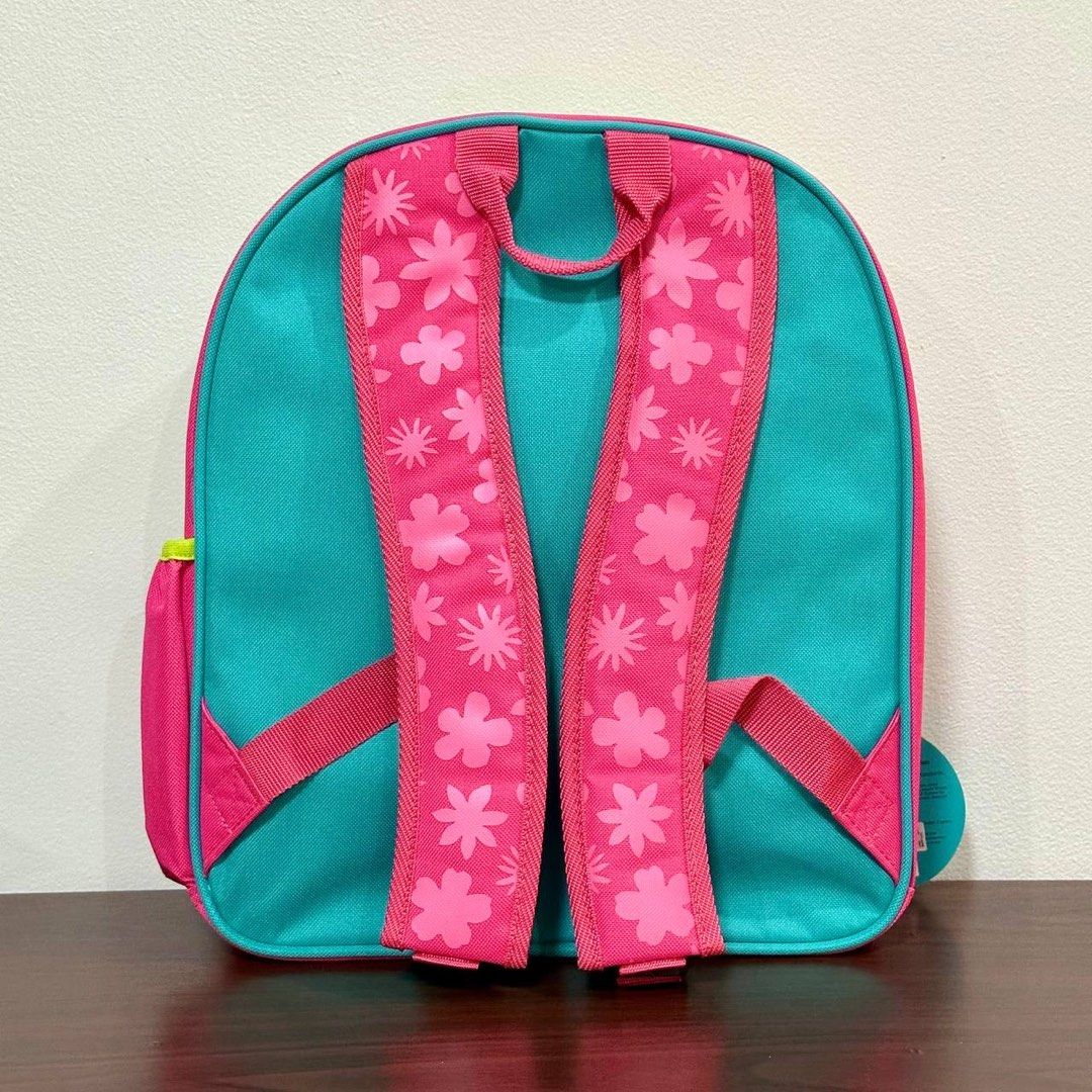 [Authentic] Crocodile Creek Go Kids Hedgehog Backpack (Category: Babies & Kids Fashion) located in Quezon City. Submitted by brandedusagoodies (Listing ID 1437387545, Image 3). Description: Adorable Crocodile Creek kid-sized backpack featuring a cute floral hedgehog design in vibrant pink and teal colors. Lightweight and functional, this backpack is perfect for preschool, daycare, travel, and everyday adventures for little kids. Material – Polyes