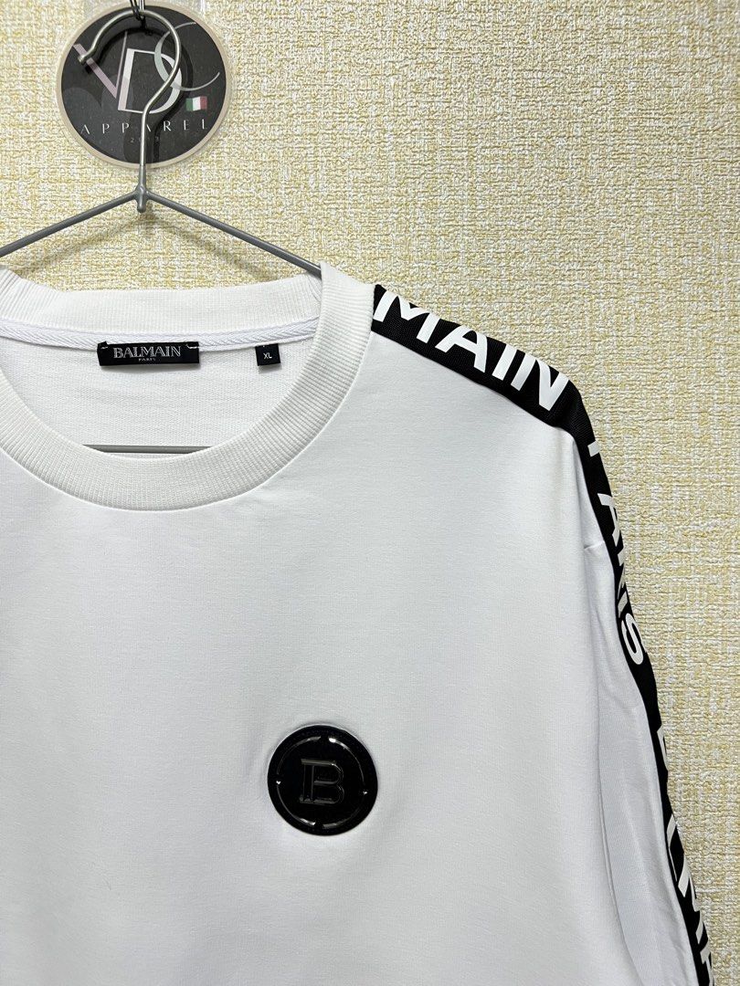 Balmain Tape Sweatshirt (Category: Luxury Apparel) located in Imus. Submitted by swiftwater.a4d65f (Listing ID 1437244155, Image 3). Description: .