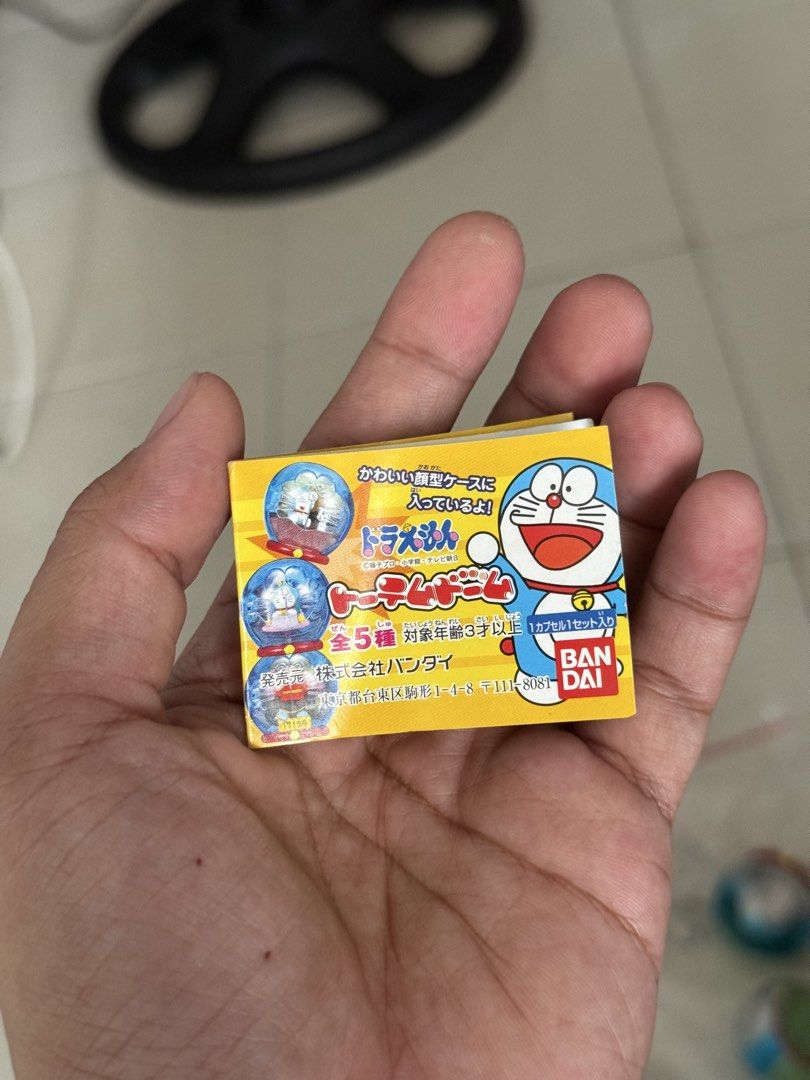 BAN DAI Doraemon Gashapon (Category: Designer & Blind Box Toys) located in Manila. Submitted by lyledizon (Listing ID 1437258768, Image 2). Description: BAN DAI Doraemon Gashapon Bandai Nobita Shizuka minamoto Suneo Damulag Brand new .