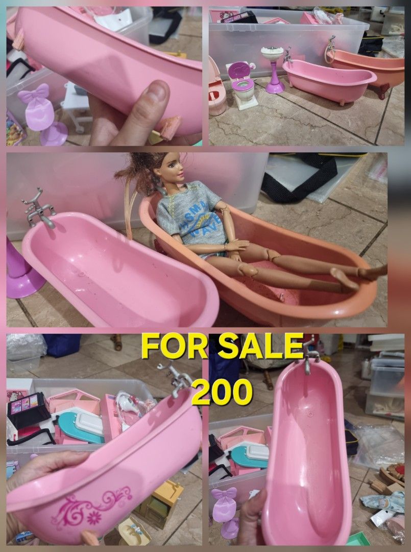 Barbie Accessories (Category: Kids Toys) located in Bacoor. Submitted by ctrl_thrift_ (Listing ID 1437293793, Image 2). Description: Location BR1, Lancaster, Gen Tri. PM lang po. Kayo po responsible pag check ng SF and booking of courier. ty.