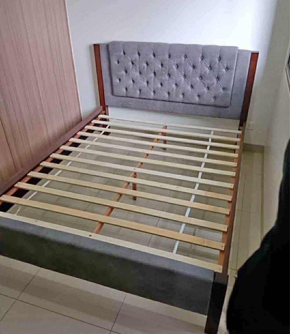 Bed frames (Category: Bed Frames & Mattresses) located in Manila. Submitted by lykcacamacho (Listing ID 1437282817, Image 3). Description: 🛋️ Need Furniture Today? 🚚 ✔ Same-Day Delivery & Pick-Up ✔ Quality & Affordable Furniture ✔ DTI Registered 💯 VZR Home Furnishing Store 🏡 Your trusted Home & Office Furniture shop! Available: Sofa Beds, Bed Frames, Office Chairs, Tables, Cabinets, Lockers, Wardrobes, Dining Tables, Storage Racks & more ✨ 📞