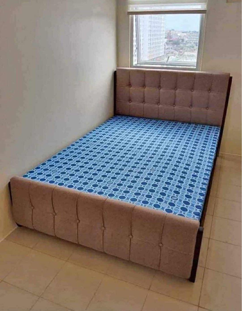 Bed frames (Category: Bed Frames & Mattresses) located in Manila. Submitted by lykcacamacho (Listing ID 1437282817, Image 1). Description: 🛋️ Need Furniture Today? 🚚 ✔ Same-Day Delivery & Pick-Up ✔ Quality & Affordable Furniture ✔ DTI Registered 💯 VZR Home Furnishing Store 🏡 Your trusted Home & Office Furniture shop! Available: Sofa Beds, Bed Frames, Office Chairs, Tables, Cabinets, Lockers, Wardrobes, Dining Tables, Storage Racks & more ✨ 📞