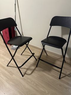 Wooden and White Folding Chairs, Furniture &amp; Home Living, Furniture ...