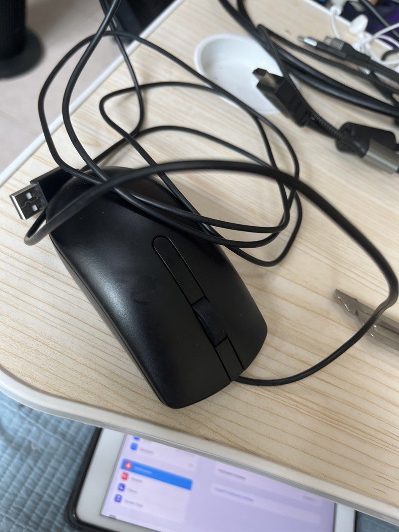 Black Wired Mouse451180806674196480