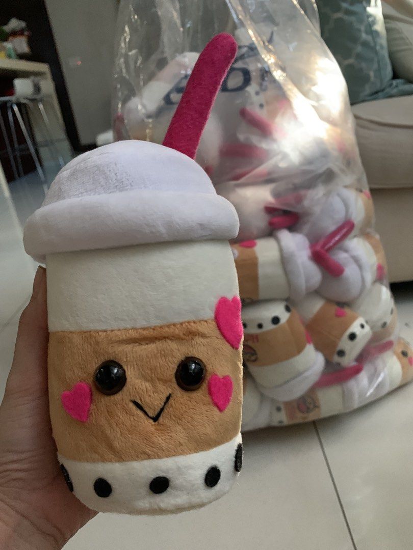 Boba Milk Tea Plushie Premium Quality (Category: Plushies & Soft Toys) located in Manila. Submitted by lizz.yy (Listing ID 1437353208, Image 3). Description: Plushie Boba Tea premium quality -declutter 📍QC..