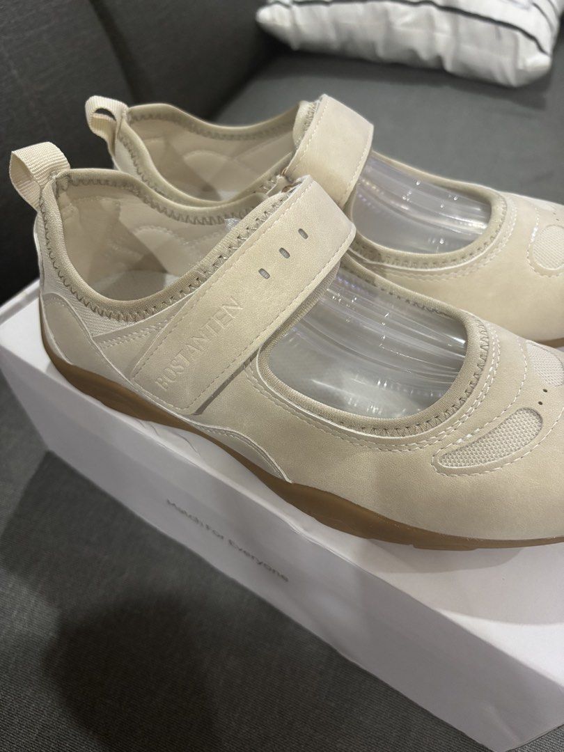 Bostanten Mary Jane (Size 36) (Category: Sandals) located in Calasiao. Submitted by tkvely16 (Listing ID 1437320208, Image 3). Description: - Brand new, never used, clean sole - Color: Apricot - Size: 36 MOP: GCASH or Maribank MOD: J&T (sf shouldered by buyer).
