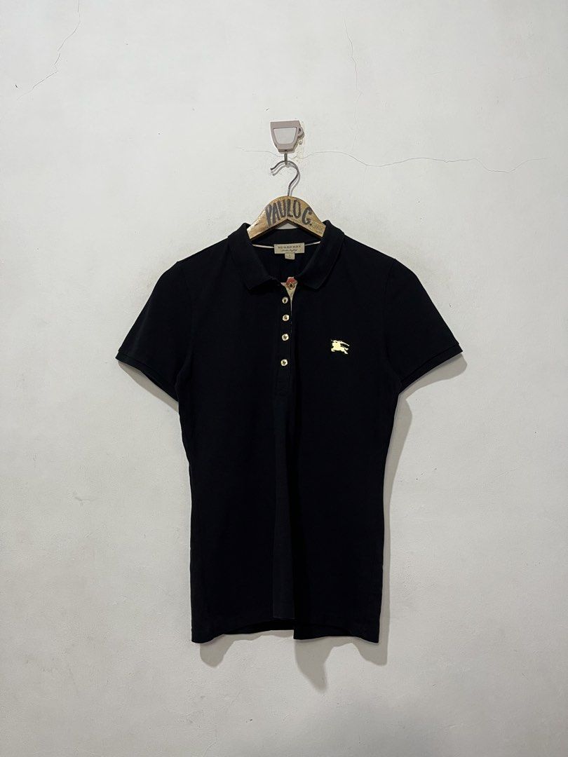 Burberry Black Polo Shirt (Category: Tshirts & Polo Shirts ) located in Malolos. Submitted by paulogalan77273 (Listing ID 1437355299, Image 1). Description: Burberry Black Polo Shirt - Condition: Like new Color rate: 10/10 Size: Large Width: 17 Length: 25.5 - Location: Malolos Bulacan Courier: J&T / LALAMOVE / LBC.