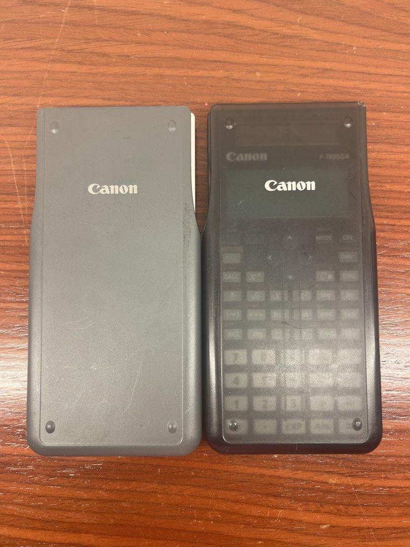 Canon Scientific Calculators (Category: Office & Business Technology) located in Mandaluyong City. Submitted by manilasyoungstunna (Listing ID 1437257919, Image 3). Description: Needs new battery but still works Canon Scientific Calculators Bundle of 2 or just 1, dm for inquiry Price negotiable Message for more details.